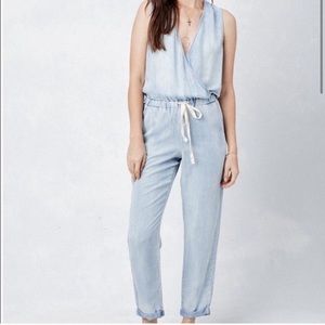 Love stitch denim jumpsuit size S